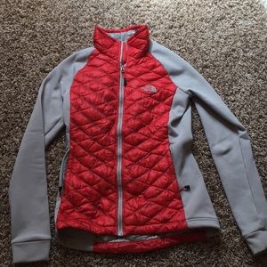 Quilted Down North Face Jacket